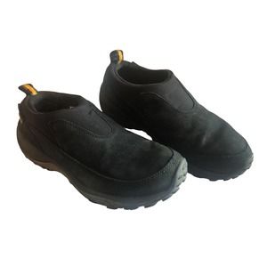 Merrell Jungle Moc Hiking Shoes Black Suede Nubuck Women's US 10 EUC